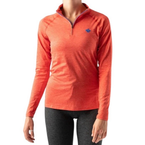Rabbit EZ Zip 2.0 Pullover Orange Size Medium - Picture 8 of 8